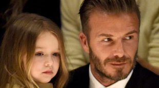 Victoria Beckham se derrite con David Beckham y su hija Harper Seven: 