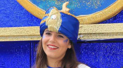 Tana Rivera, la mejor ayudante del Rey Baltasar en la Cabalgata de Reyes de Sevilla 2018