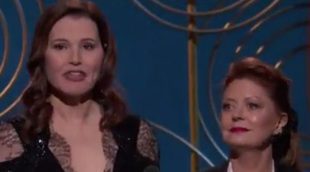 Geena Davis y Susan Sarandon recuerdan a 'Thelma y Louise' en los Globos de Oro 2018