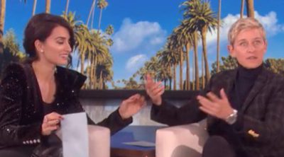 Penélope Cruz le enseña a Ellen DeGeneres hablar español y a decir "me cago en la leche"