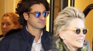 Sharon Stone se deja ver públicamente junto a su nuevo novio, el joven Angelo Boffa