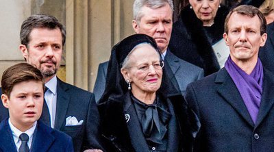 Emoción, tristeza y apoyo familiar: así ha sido el funeral de Enrique de Dinamarca