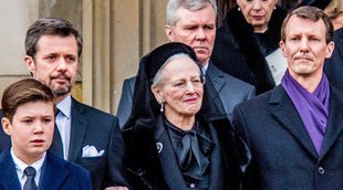 Emoción y tristeza: así ha sido el funeral de Enrique de Dinamarca