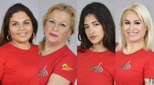 Saray Montoya, Mayte Zaldívar, Isabel Castell y Melissa Vargas son las primeras nominadas de 'Supervivientes 2018'