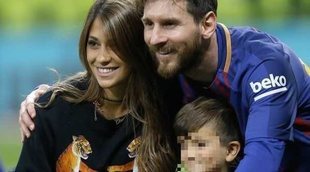 Los hijos de Piqué, Iniesta, Jordi Alba, Messi,... celebran el triunfo del Barça en la Copa del Rey 2018