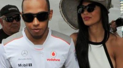 Lewis Hamilton y Nicole Scherzinger, felices y enamorados en el Gran Premio de Fórmula 1 de Mónaco