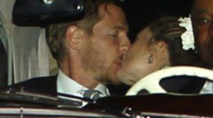 El primer beso de Drew Barrymore y Will Kopelman como matrimonio