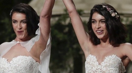 Blanca Romero y Lucía Rivera desfilan juntas por primera vez en la Barcelona Bridal Fashion Week 2018