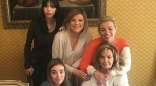 María Teresa Campos celebra el Día de la Madre 2018 con sus hijas Carmen y Terelu y sus nietas