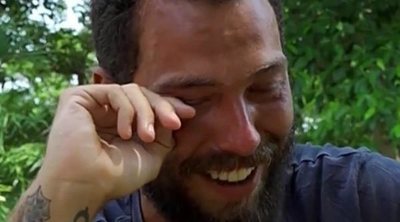 Alberto Isla se emociona al recibir la llamada de su hijo en 'Supervivientes 2018'