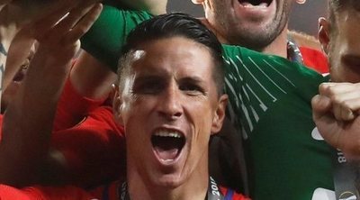 Fernando Torres cumple el sueño de su vida tras ganar el primer título con el Atlético de Madrid