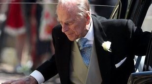 El Duque de Edimburgo reaparece muy recuperado en la boda de Harry y Meghan