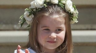 La Princesa Carlota dirigió a los pajes y las damas en la boda del Príncipe Harry y Meghan Markle