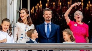 La Reina Margarita de Dinamarca, la protagonista del saludo del Príncipe Federico por su 50 cumpleaños