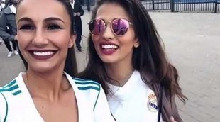 Sara Sálamo y Adriana Pozueco, 'pelea' de 'chaqueteras' en la celebración de la Champions 2018 del Real Madrid