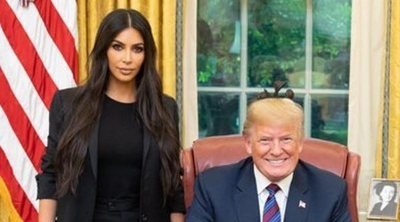 Kim Kardashian se reúne en la Casa Blanca con Donald Trump y su foto causa furor