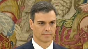 Pedro Sánchez promete su cargo como presidente del Gobierno ante el Rey Felipe sin la Biblia ni el crucifijo