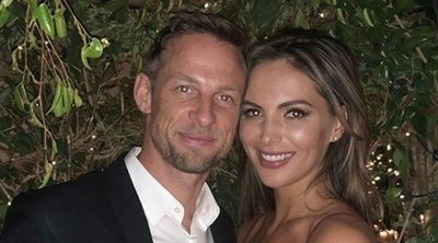 Jenson Button anuncia su compromiso con la exmodelo de Playboy Brittny Ward