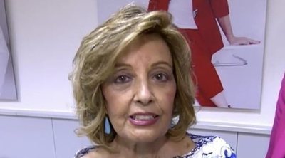 María Teresa Campos reaparece en 'Sálvame' y afirma que no tiene ninguna secuela del ictus