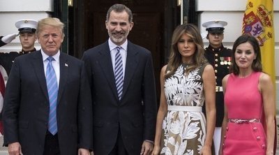 Primer encuentro de los Reyes Felipe y Letizia con Donald y Melania Trump: sonrisas tensas y poca complicidad