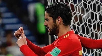 El gesto con el que Isco Alarcón dedicó a Sara Sálamo su gol frente a Marruecos en el Mundial de Rusia 2018