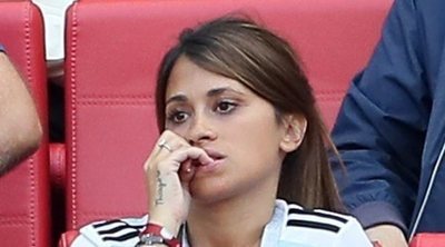 La tristeza de Antonella Roccuzzo por la eliminación de Argentina en el Mundial de Rusia 2018