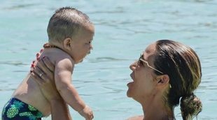 El verano más especial de Tamara Gorro y Ezequiel Garay con sus hijos en Ibiza
