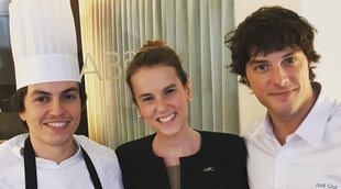 Jordi Cruz ficha en su restaurante a Sofía y Víctor, exconcursantes de 'Masterchef 6'