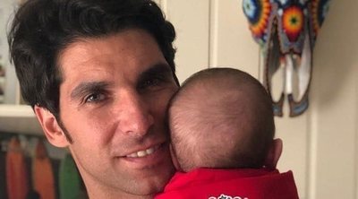 Cayetano Rivera presume del recibimiento de su hijo tras el final de los Sanfermines 2018