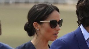 La Duquesa de Sussex deslumbra en el polo junto al Príncipe Harry