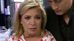 Carmen Borrego rompe a llorar por la salud de Terelu Campos y abandona 'Sálvame'