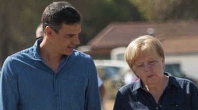 Angela Merkel y Pedro Sánchez derrochan buena sintonía durante su visita oficial a Doñana