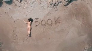 Lola Ortiz ('MyHyV') celebra su medio millón de seguidores con un sensual desnudo