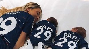 La adorable foto de los hijos de Álvaro Morata y Alice Campello con la equipación del Chelsea