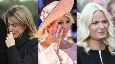 La realeza también llora: la Reina Letizia, Máxima de Holanda, Mette-Marit de Noruega y otros lo demuestran