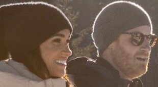 El Príncipe Harry y Meghan Markle, todo amor en la nieve en Canadá en San Valentín por los Invictus Games