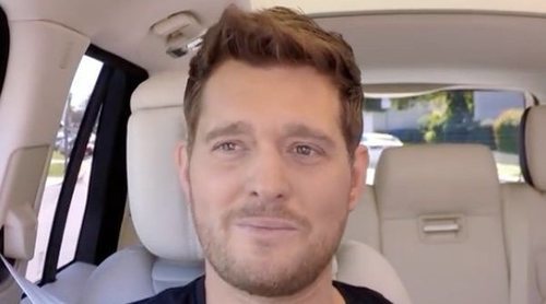 Michael Bublé llora al recodar la enfermedad de su hijo durante su 'Carpool Karaoke'