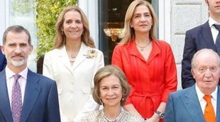 Los detalles de la foto del 80 cumpleaños de la Reina Sofía, acto marcado por el regreso de la Infanta Cristina y sus hijos