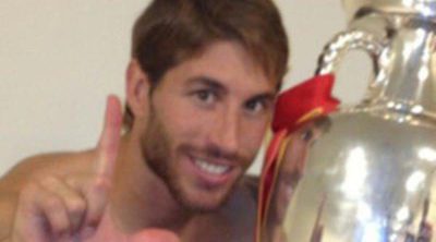 Sergio Ramos dedica la Eurocopa 2012 a Lara Álvarez: "Gracias por estar siempre ahí"