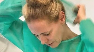 Paula Vázquez pasa por el quirófano para operarse del menisco: "Todo ha salido genial"