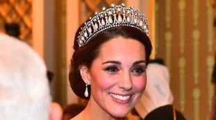 Kate Middleton reina en la recepción al Cuerpo Diplomático con la tiara favorita de Lady Di