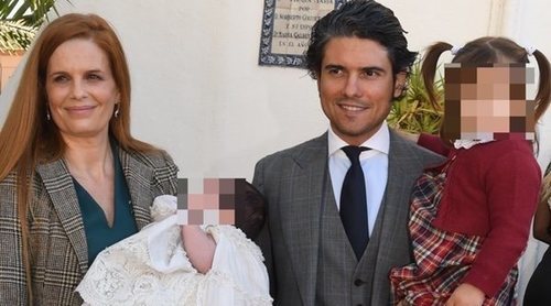 Olivia de Borbón y Julián Porras bautizan a su hijo Fernando Enrique en Marbella