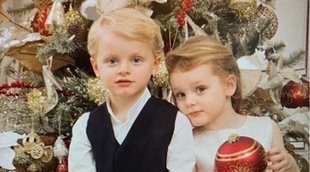 Los Príncipes Jacques y Gabriella, entrañables protagonistas de la Navidad en Mónaco