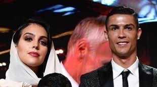 El exotismo de Georgina Rodríguez acompañando a Cristiano Ronaldo en los Globe Soccer Awards