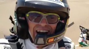 Jesús Calleja abandona el rally Dakar por tercera vez tras un desafortunado accidente