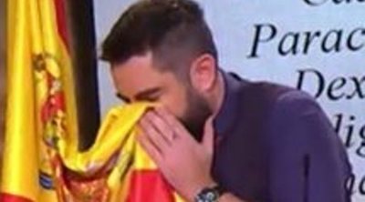 La Fiscalía pide que se archive la causa abierta a Dani Mateo por sonarse la nariz con la bandera de España