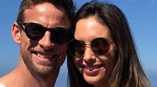 Jenson Button y Brittny Ward esperan su primer hijo
