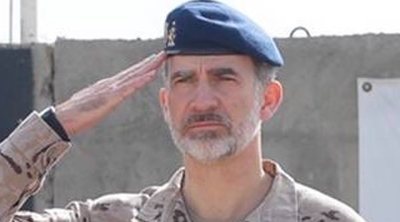 El Rey Felipe VI celebra su 51 cumpleaños visitando a las tropas españolas en Irak