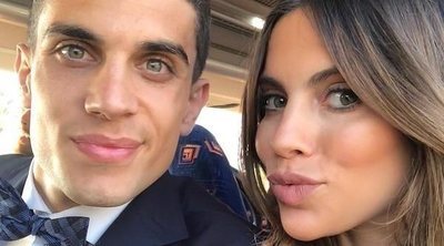 Melissa Jiménez y Marc Bartra celebran cinco años de amor