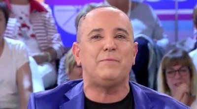 Víctor Sandoval sobre su injerto de pelo ('Sálvame Okupa'): "Me lo ha regalado Marta López, cuesta 6000 euros"